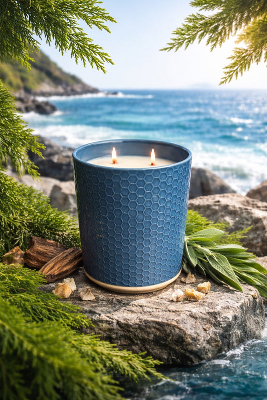 Cypress Ocean, Clean Burning Candle 2.5#