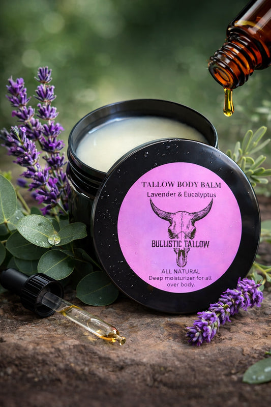 Tallow Body Balm Lavender & Eucalyptus 4 oz