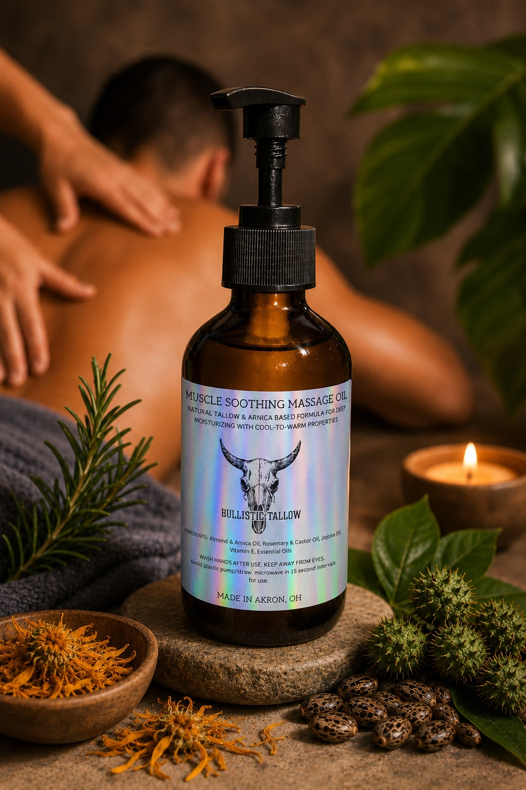 Muscle Soothing Massage Oil