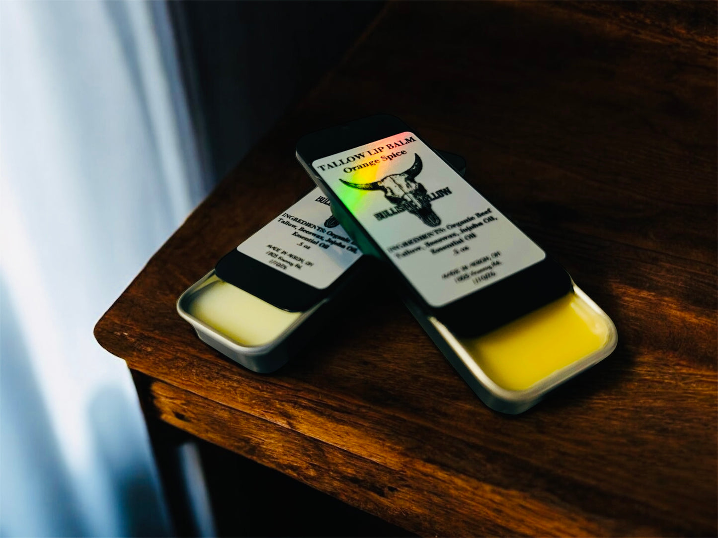 Natural Lip Balm .5 oz Tin (1 pc)